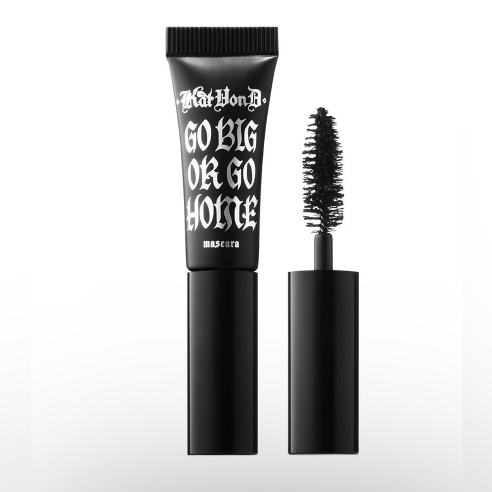 Kat Von D, Mascara Go Big Or Go Home, Trooper Black, 0.08oz/2.5g NEW